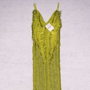 NWT DRESS Decode Fringe MAXI Dress